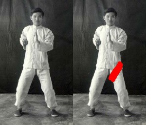 Unbalanced_Wing_Chun_Stance-LeftLegShrinkageArea
