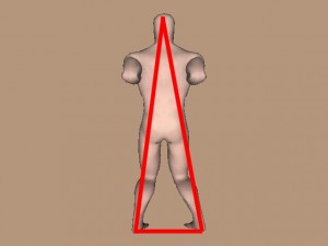 Wing_Chun_And_Triangles_01-RearViewBodyTriangle