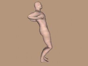 Wing_Chun_And_Triangles_01-SilLumTauStanceProfile
