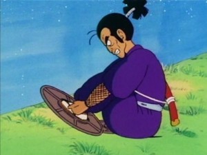 Dragonball_Episode_38-MurasakiPuttingShoesOn